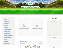 Tablet Screenshot of herba-flora.com